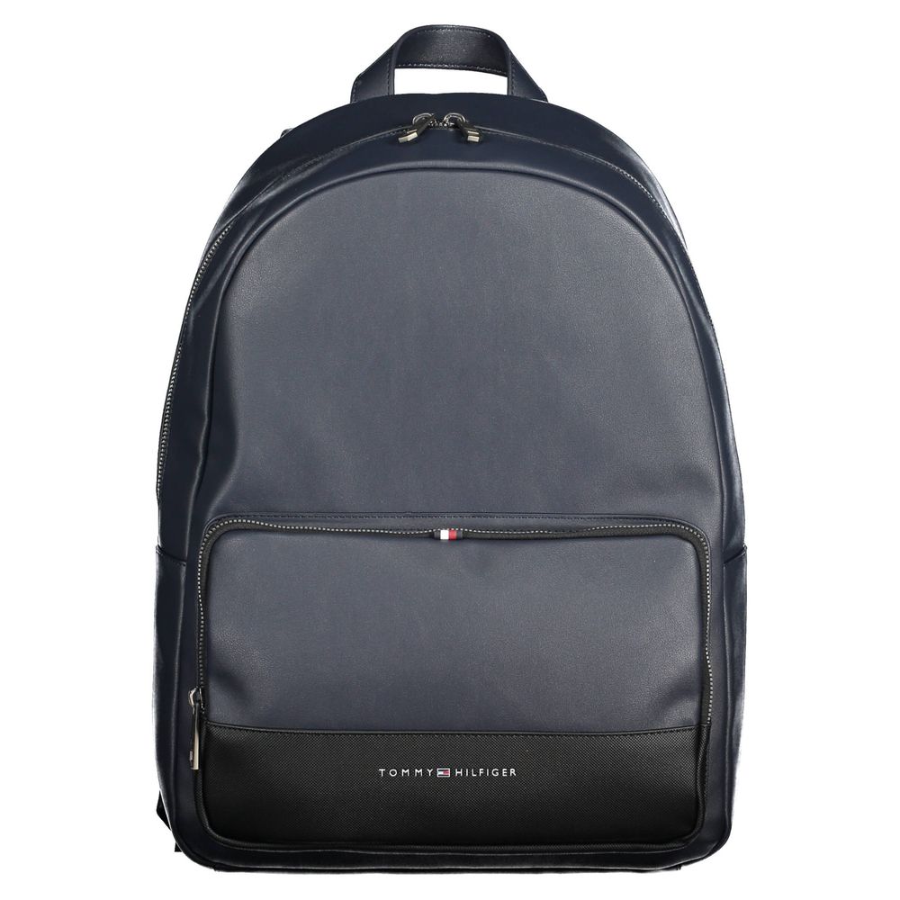 Tommy Hilfiger Blauer Polyethylen-Rucksack für Männer