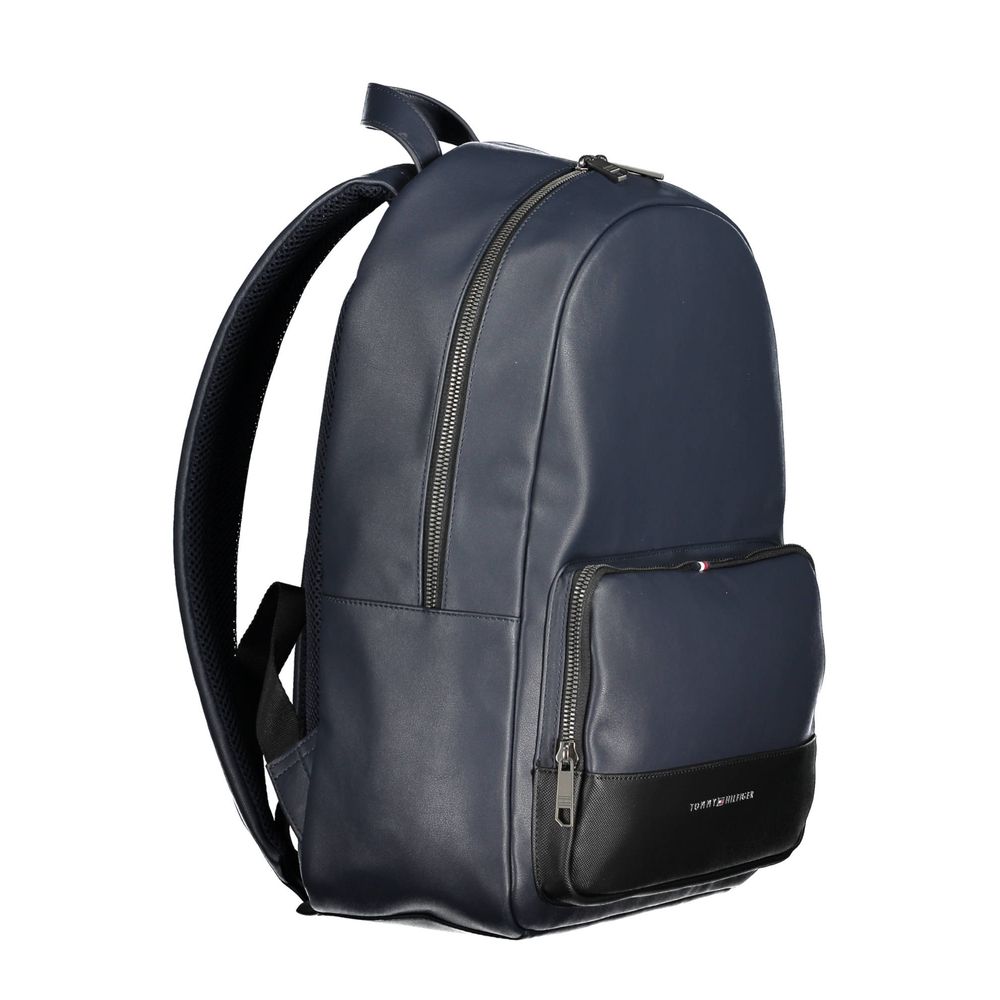 Tommy Hilfiger Blauer Polyethylen-Rucksack für Männer