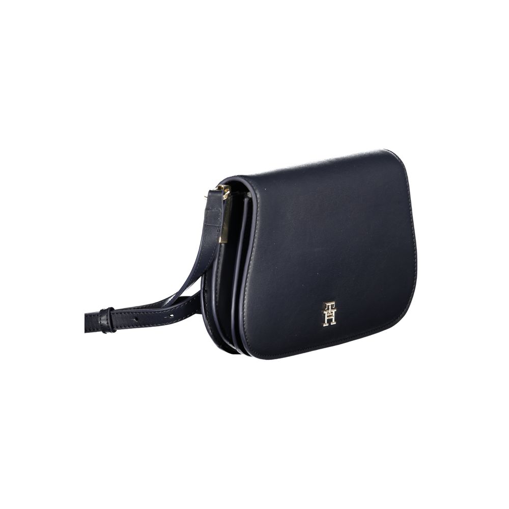 Tommy Hilfiger Blaue Polyethylen-Handtasche