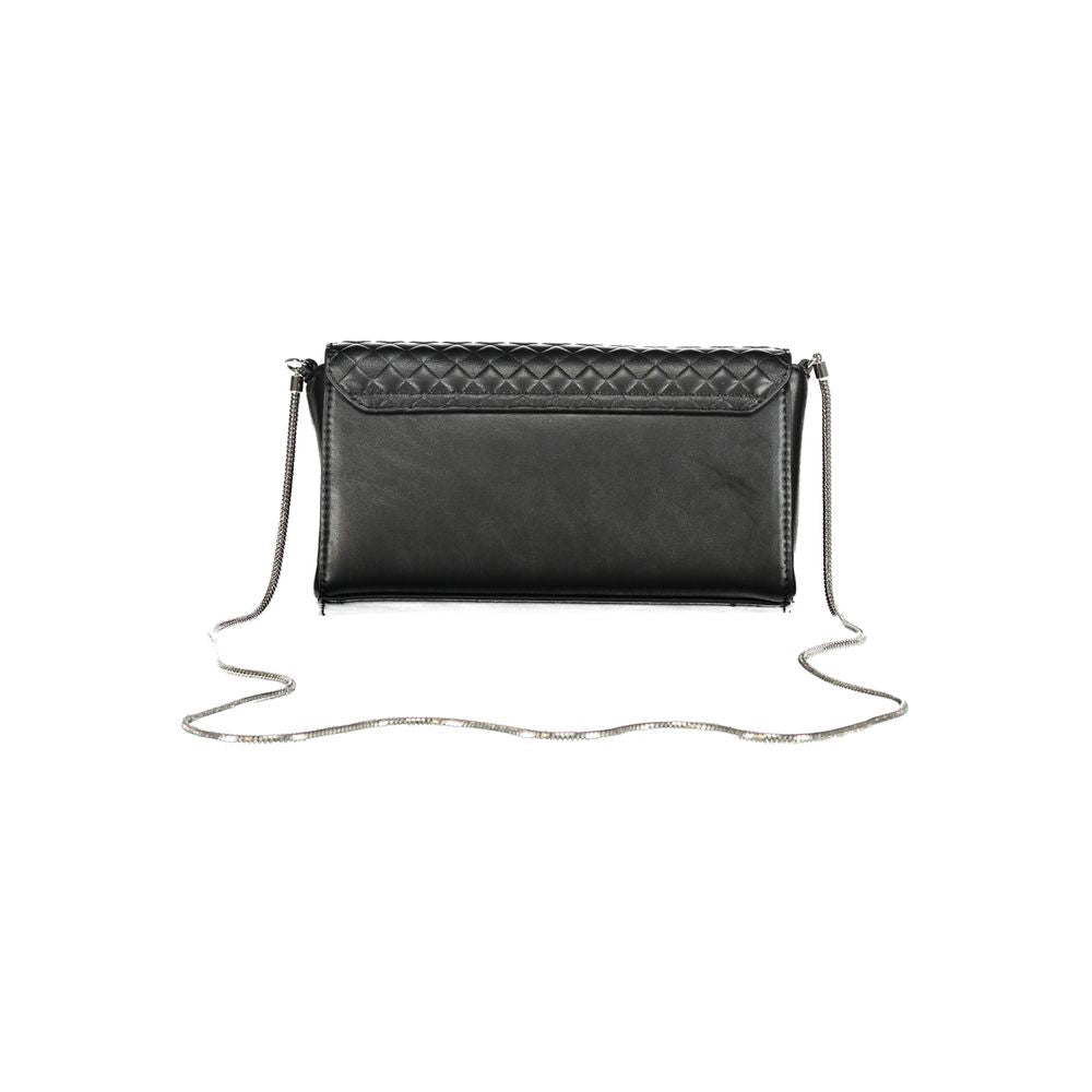 Calvin Klein Schwarze Polyester Handtasche