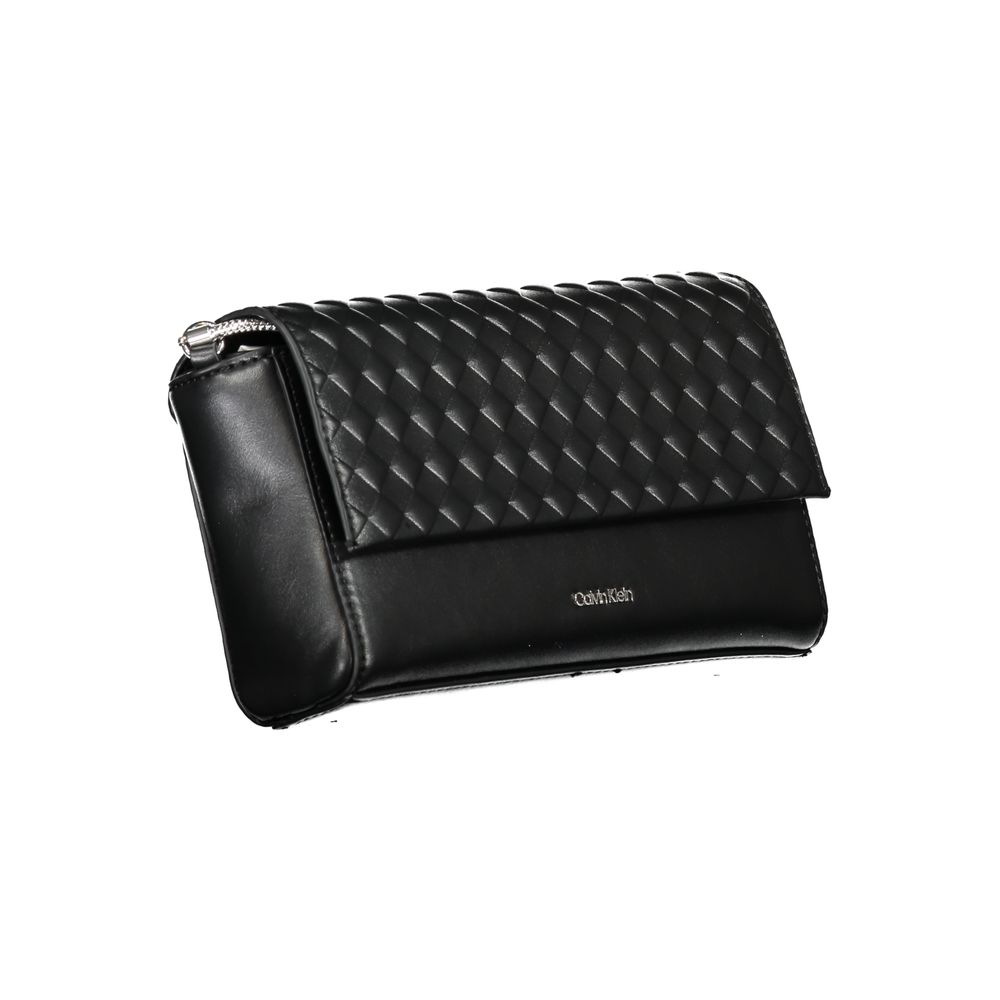 Calvin Klein Schwarze Polyester Handtasche