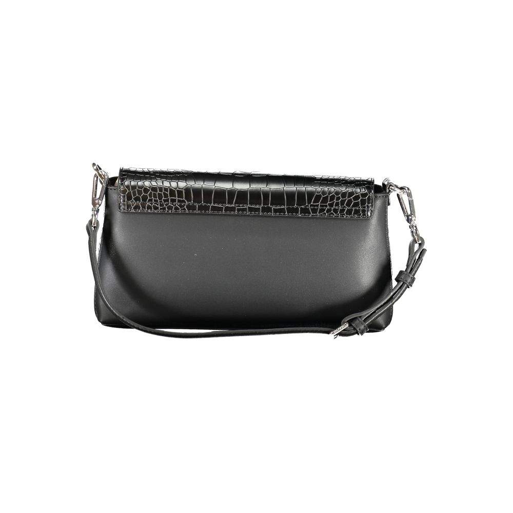 Calvin Klein Schwarze Polyester Handtasche