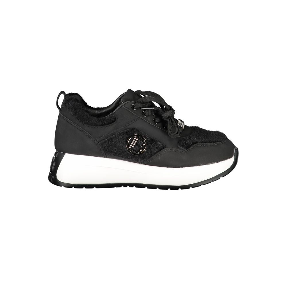 Laura Biagiotti Schwarzer Polyethylen Damen Sneaker