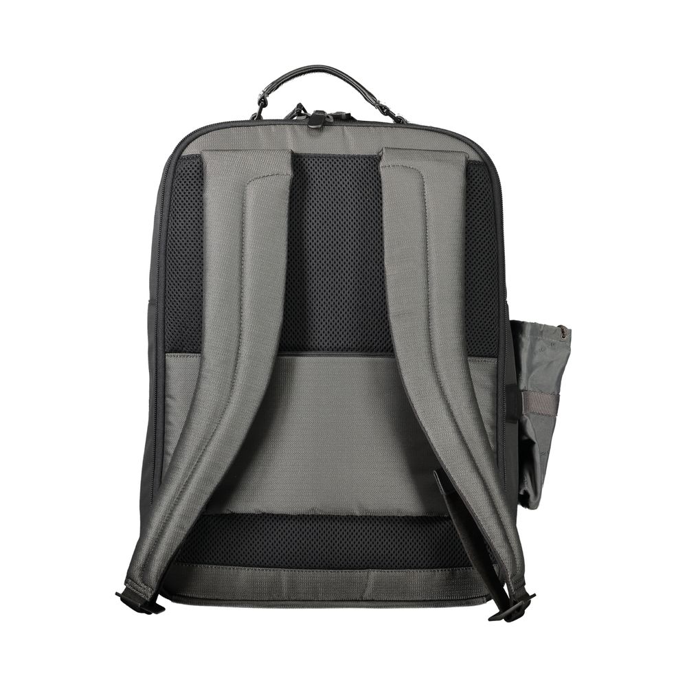 Piquadro Grauer Polyester Herren-Rucksack