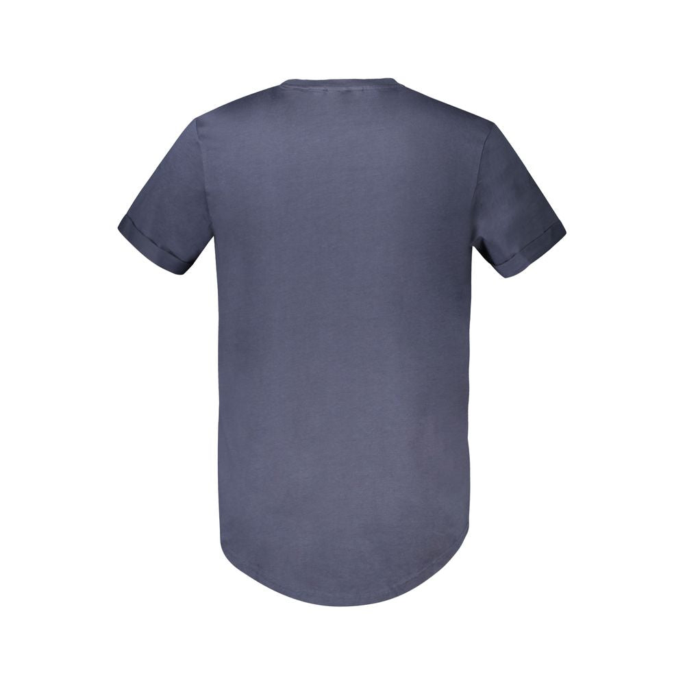 Calvin Klein Blau Baumwolle Männer T-Shirt