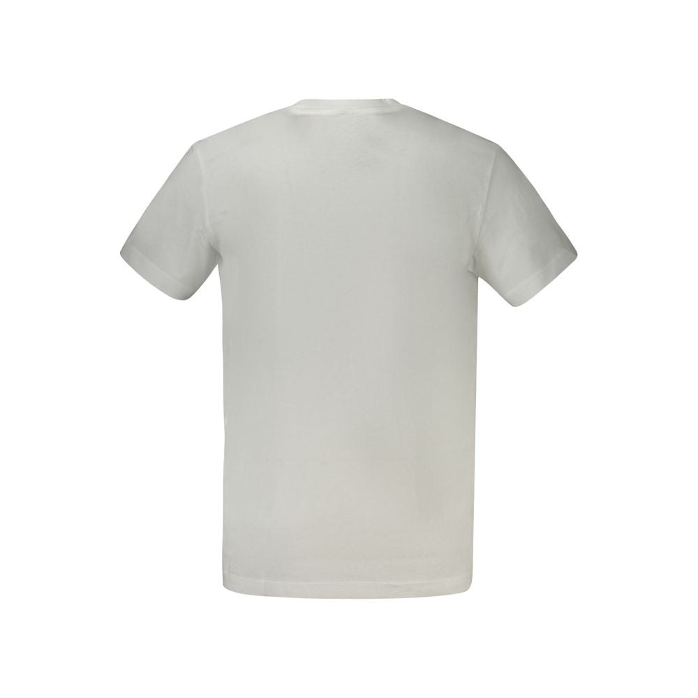 Calvin Klein Weißes Baumwolle Männer T-Shirt