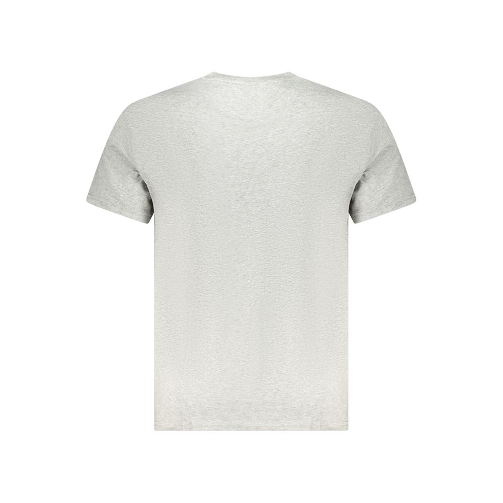 Tommy Hilfiger Graues Baumwolle Männer T-Shirt