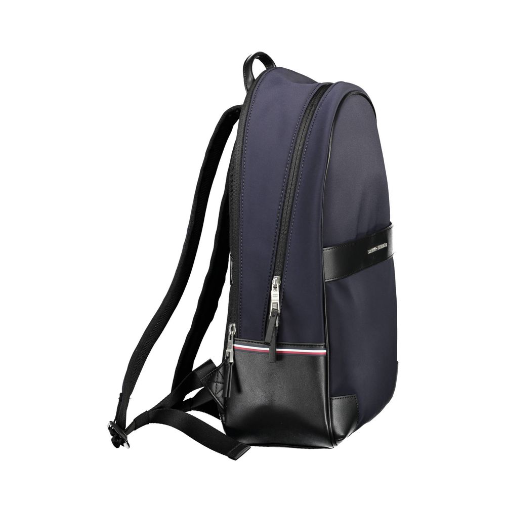 Tommy Hilfiger Blauer Polyethylen-Rucksack für Männer