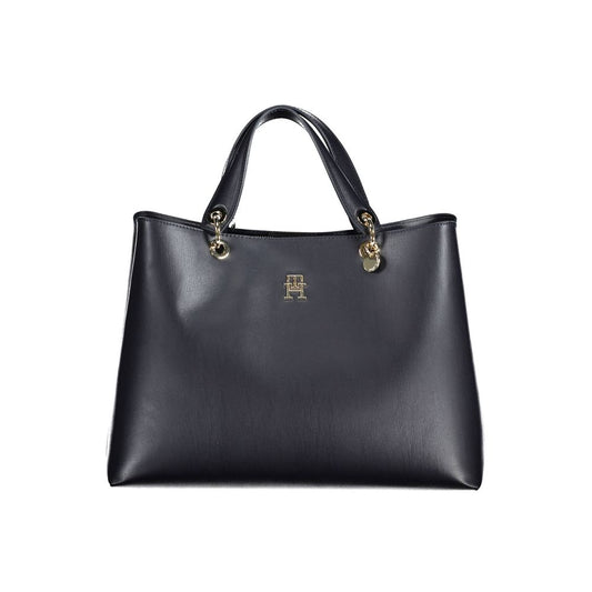 Tommy Hilfiger Blau Polyethylen Frauen Handtasche