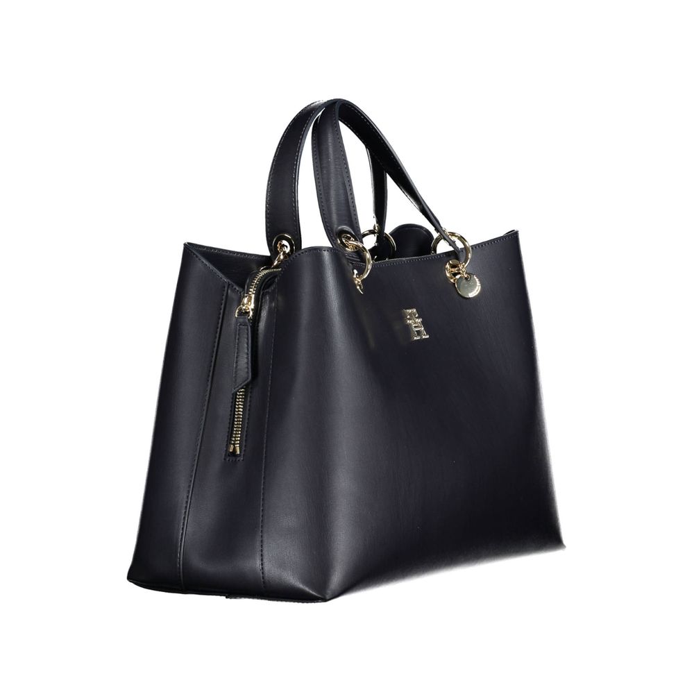 Tommy Hilfiger Blau Polyethylen Frauen Handtasche