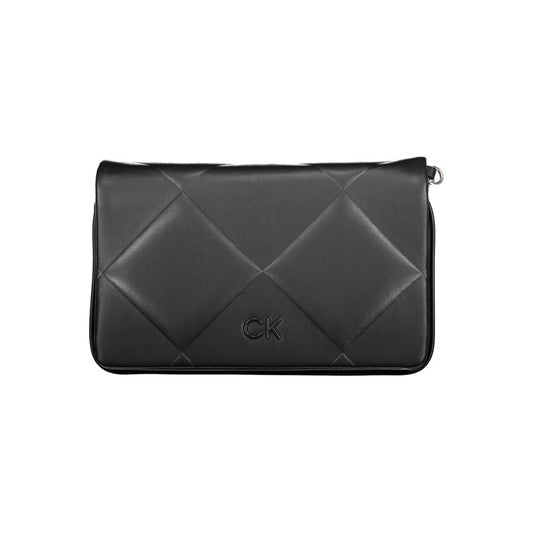 Calvin Klein Schwarze Baumwollhandtasche