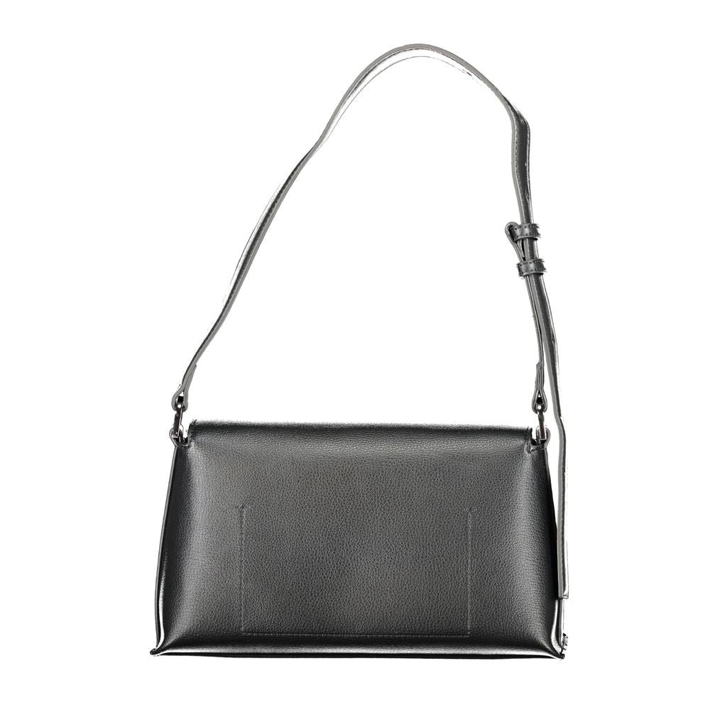 Calvin Klein Schwarze Polyester Handtasche