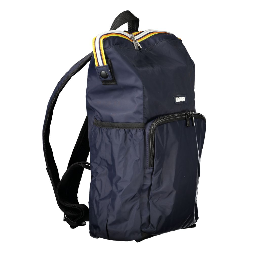 K-WAY Blauer Polyamid-Rucksack für Männer