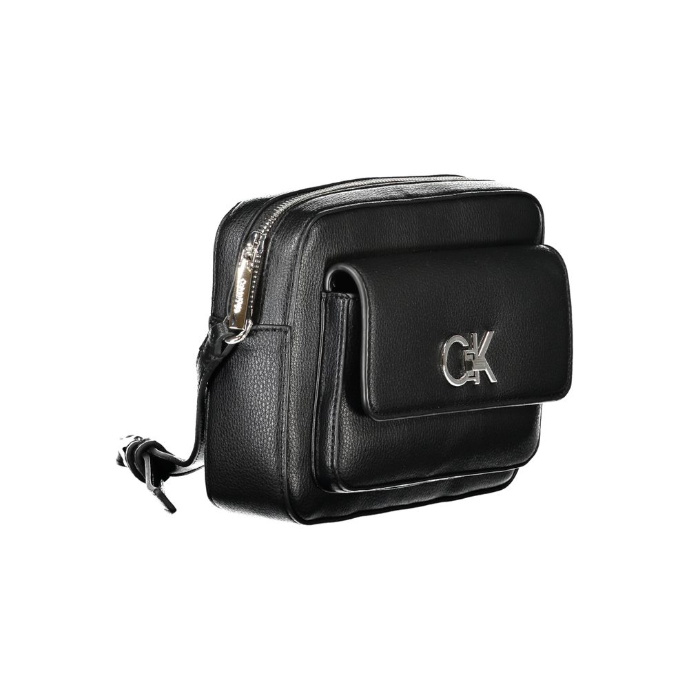 Calvin Klein Schwarz Polyethylen Frauen Handtasche