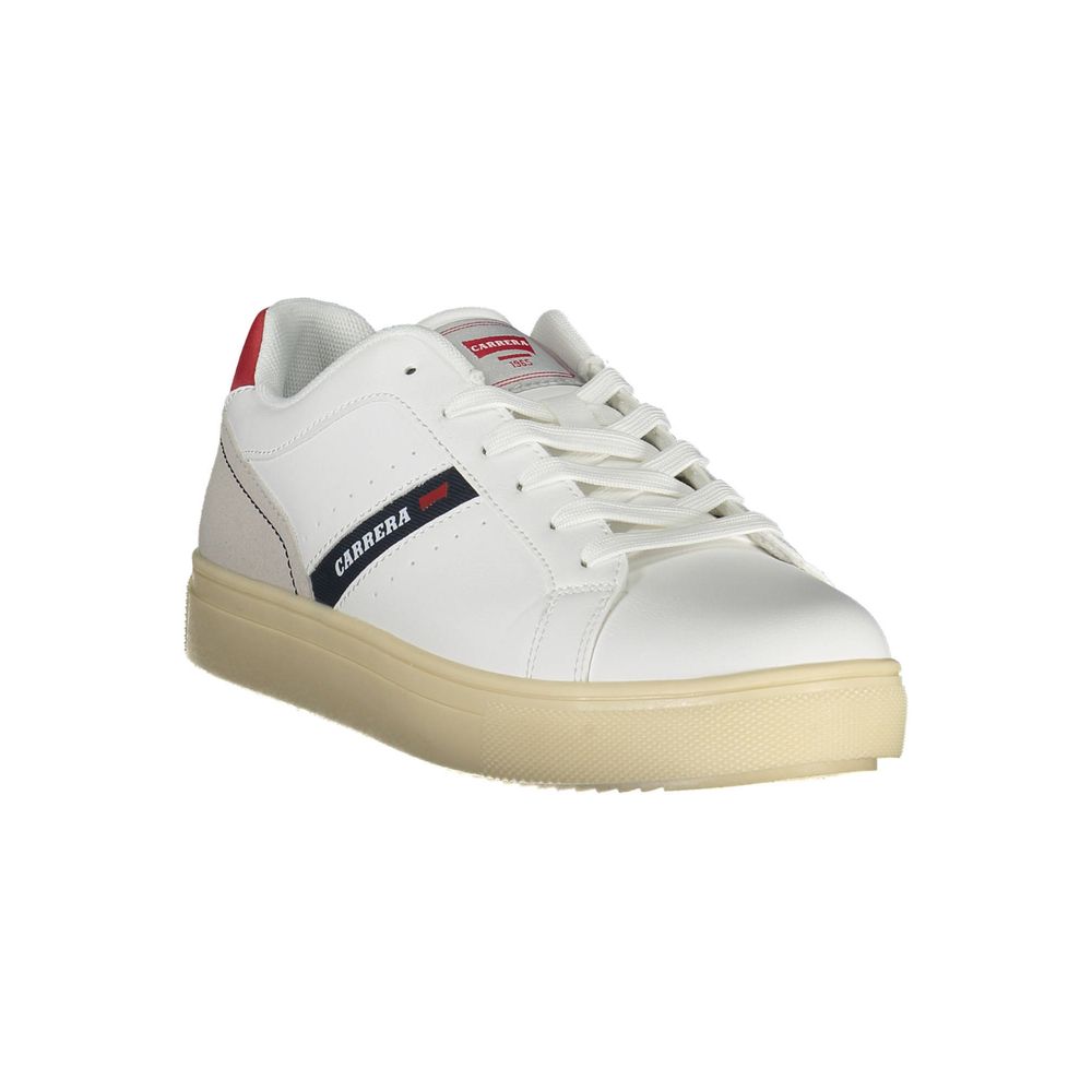 Carrera Weißes Polyethylen Herren Sneaker