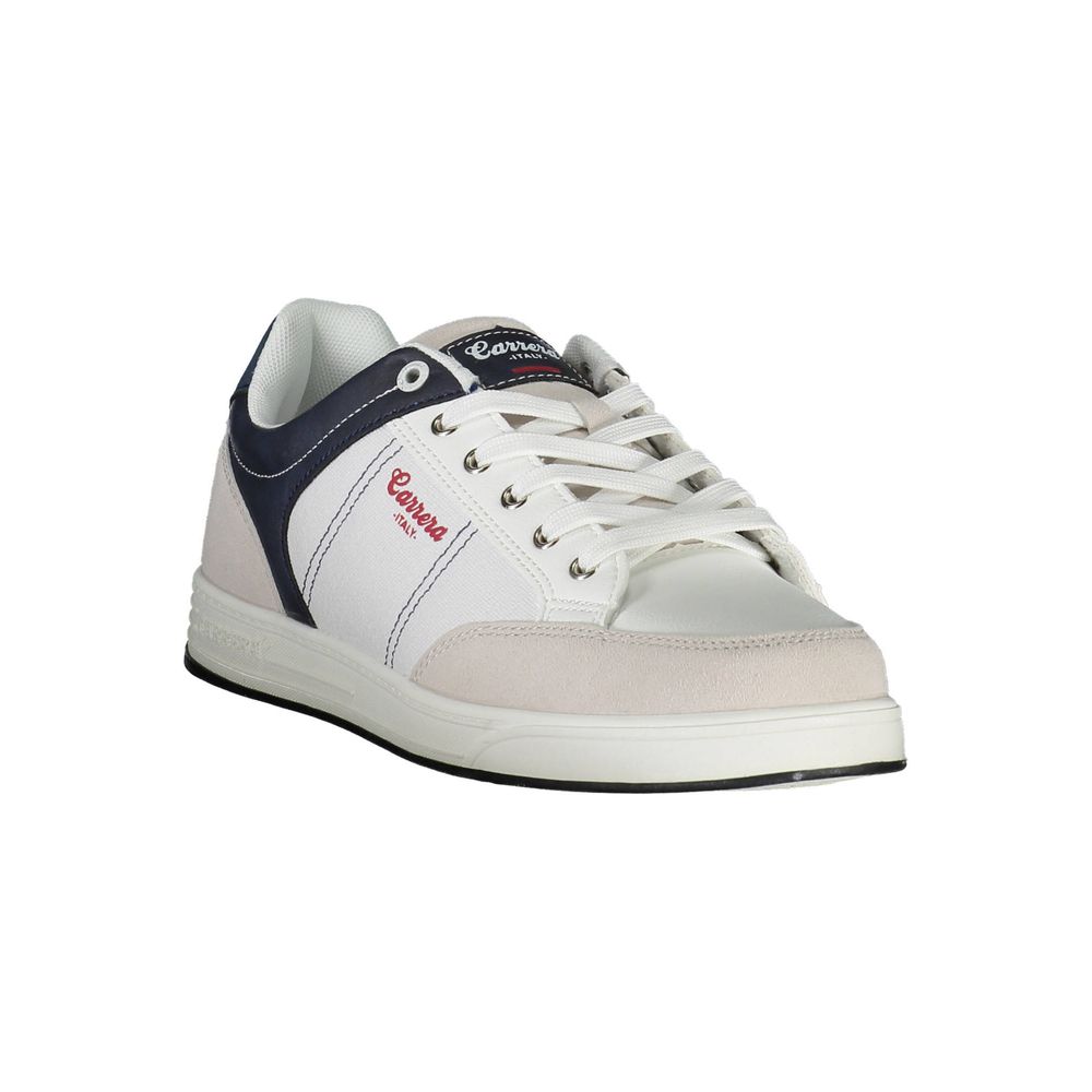 Carrera Weißes Polyethylen Herren Sneaker