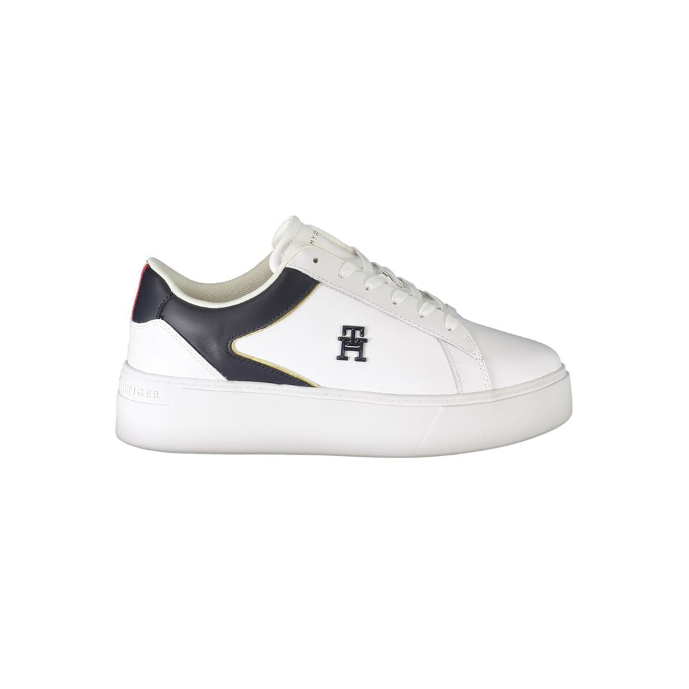 Tommy Hilfiger Sneaker aus weißem Polyester