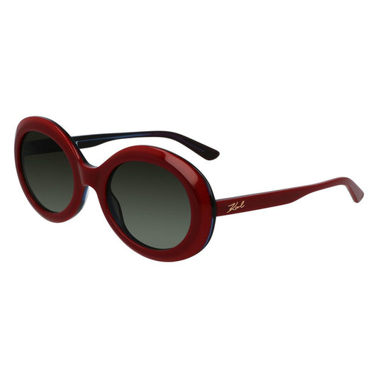 Karl Lagerfeld Rote Acetat-Sonnenbrille