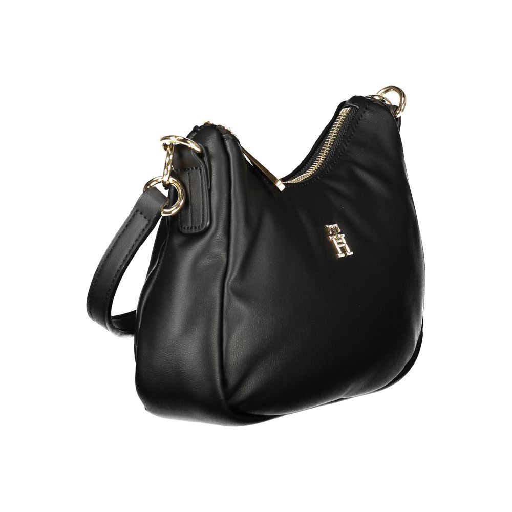 Tommy Hilfiger Schwarz Polyester Frauen Handtasche