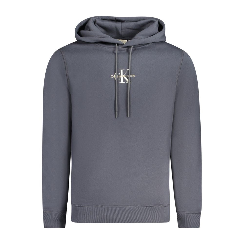 Calvin Klein Blauer Baumwollpullover für Männer