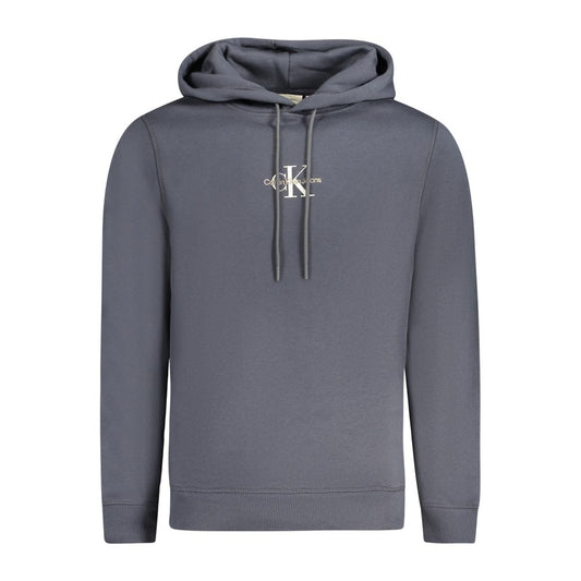 Calvin Klein Blauer Baumwollpullover für Männer