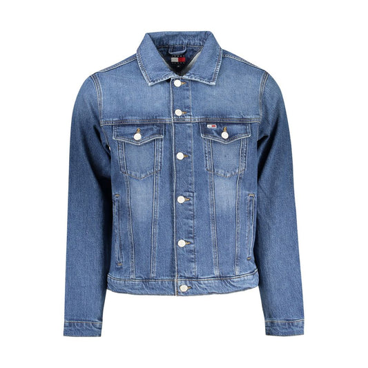 Tommy Hilfiger Blaue Baumwolle Männer Jacke