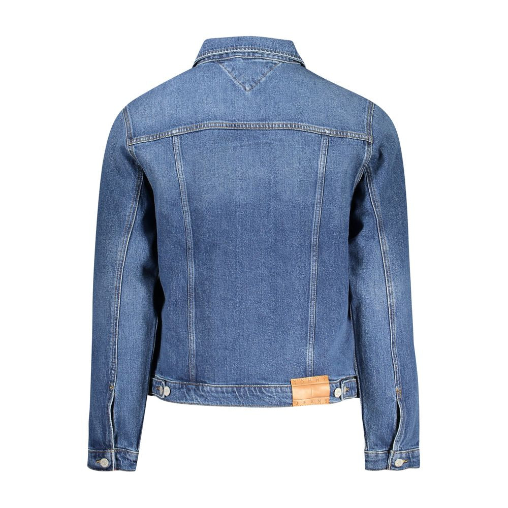 Tommy Hilfiger Blaue Baumwolle Männer Jacke