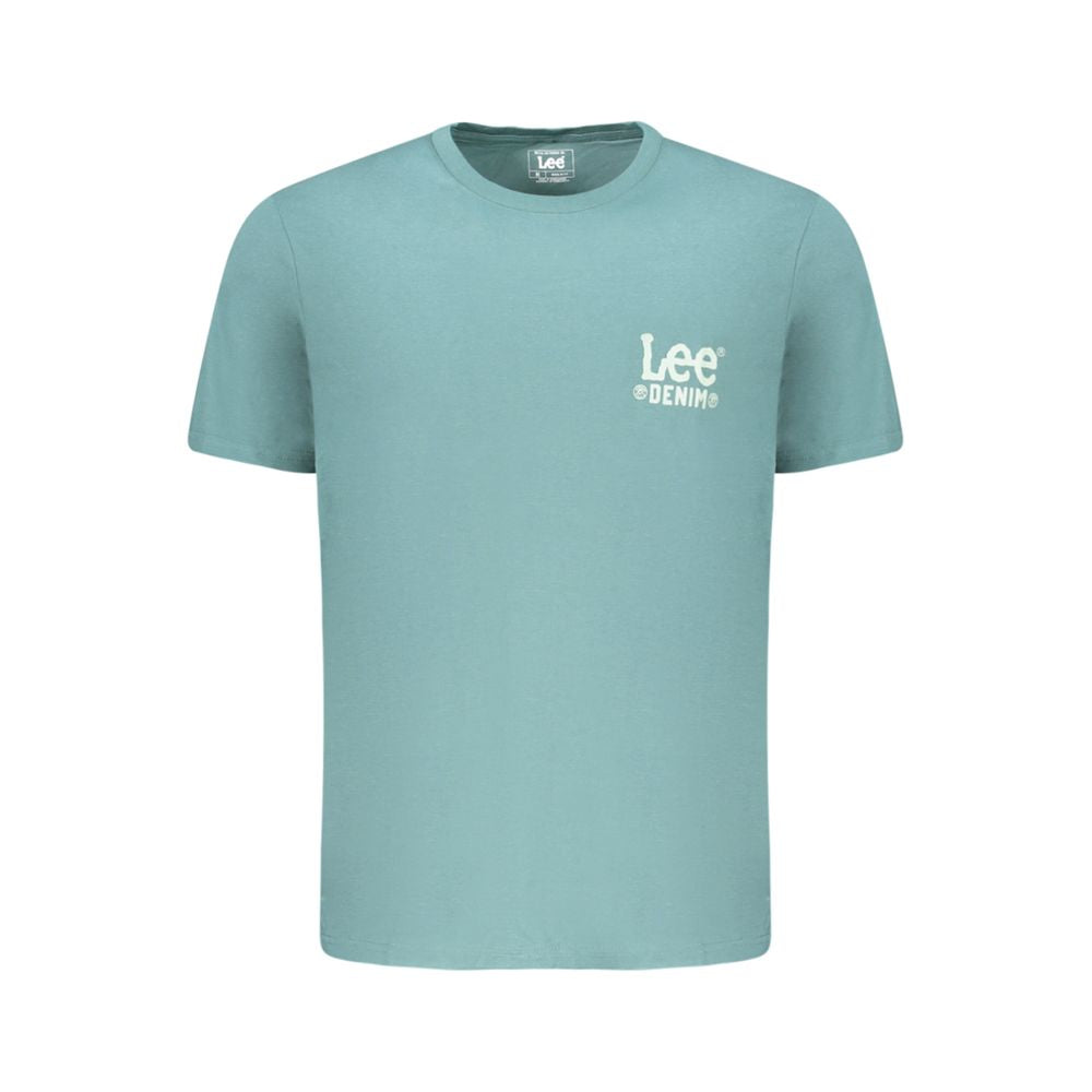 Lee Grünes Baumwolle Männer T-Shirt