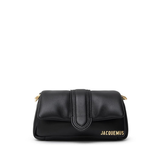 Jacquemus Schwarze Lederhandtasche