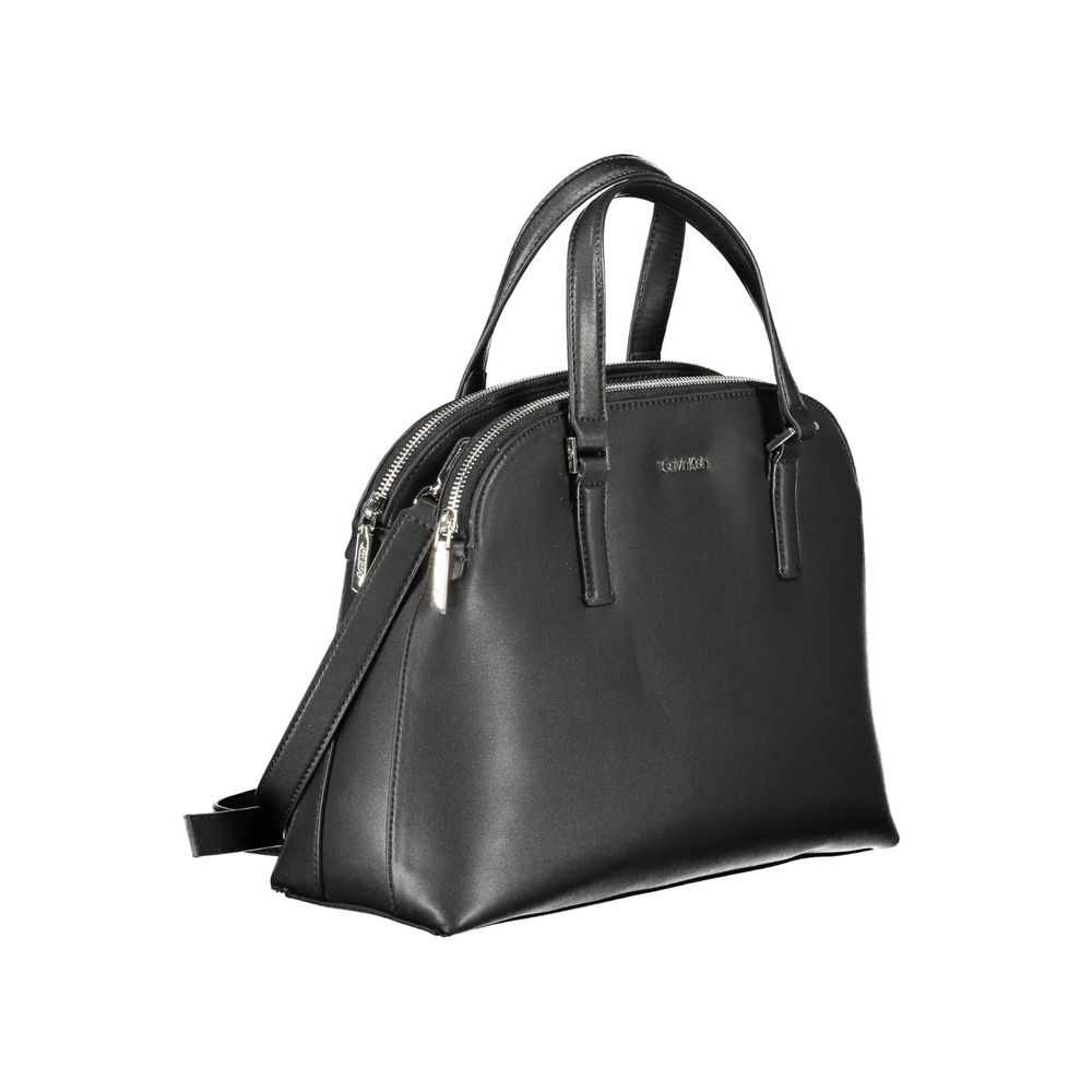 Calvin Klein Schwarz Polyester Frauen Handtasche