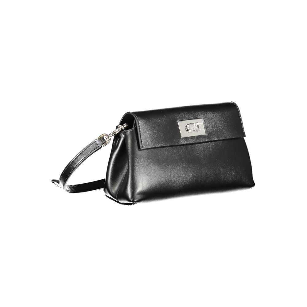 Calvin Klein Schwarze Polyester Handtasche