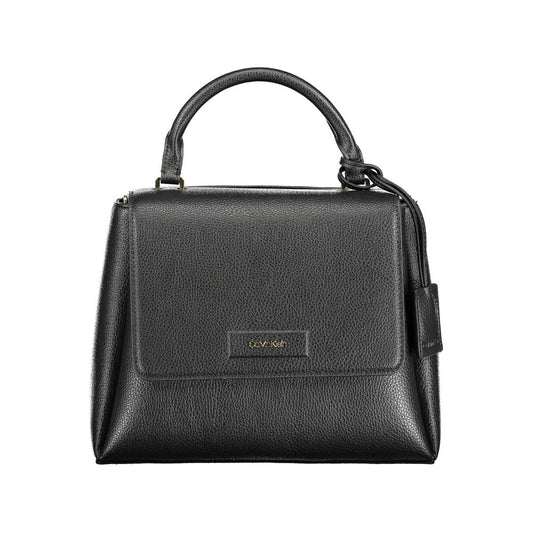 Calvin Klein Schwarz Polyester Frauen Handtasche