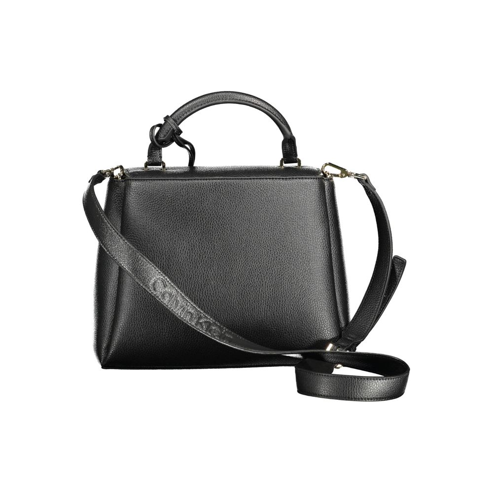 Calvin Klein Schwarz Polyester Frauen Handtasche