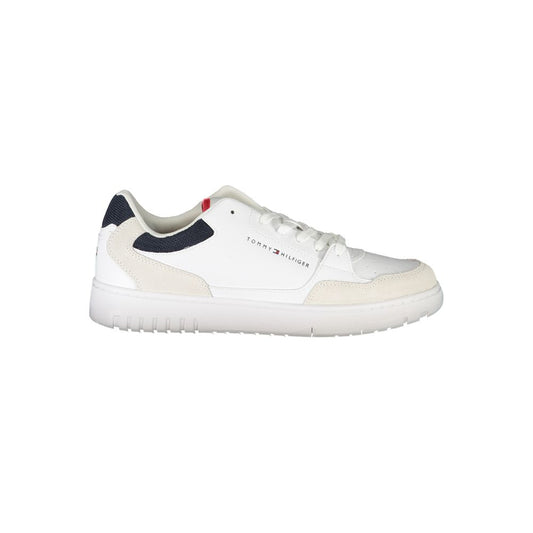 Tommy Hilfiger Weißes Leder Herren Sneaker