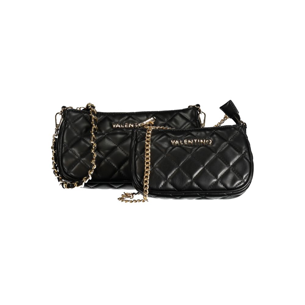 Valentino Bags Schwarze Polyethylen-Handtasche