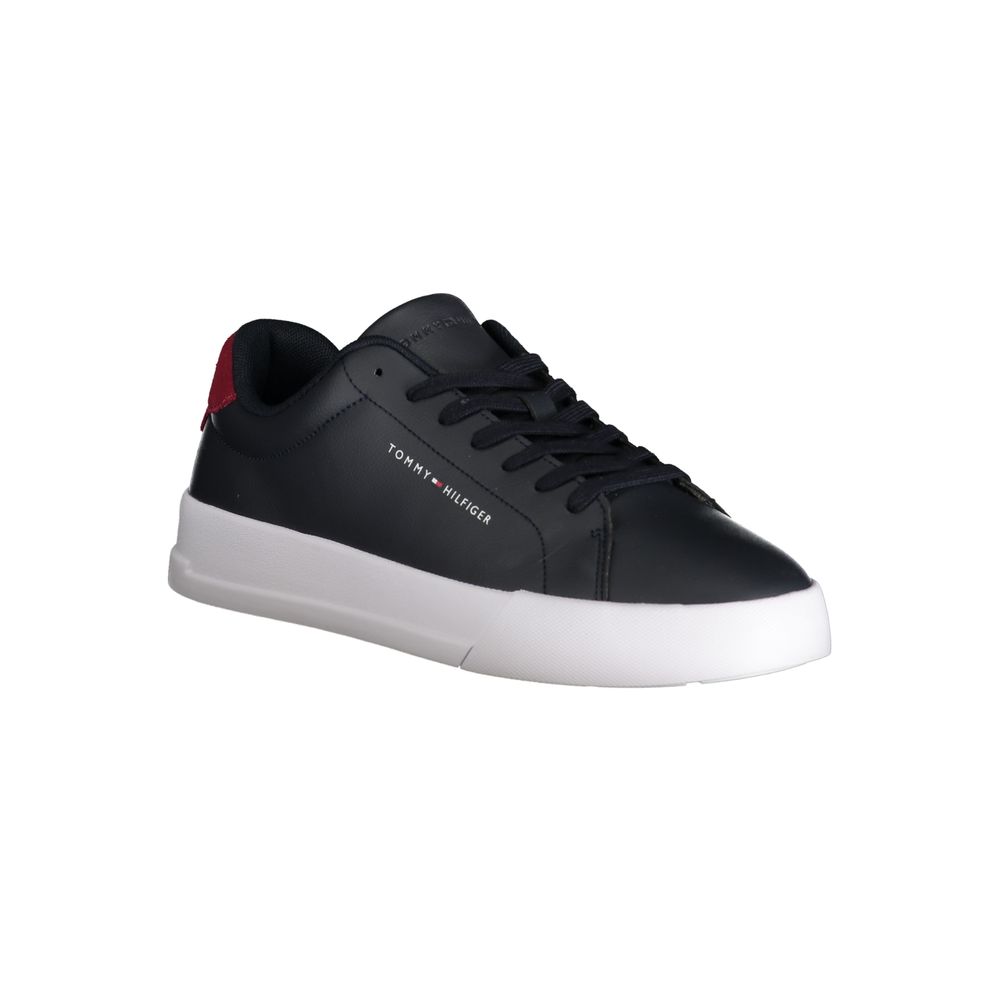 Tommy Hilfiger Blaue Leder Herren Sneaker