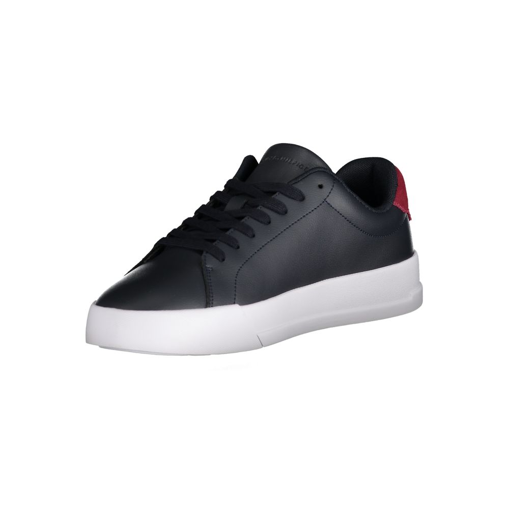 Tommy Hilfiger Blaue Leder Herren Sneaker