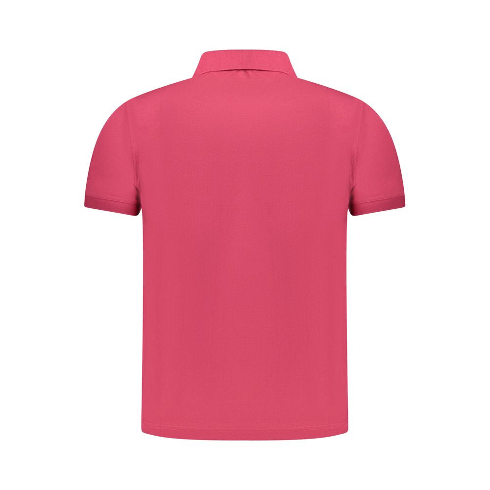 K-WAY Rosa Baumwoll-Poloshirt für Männer