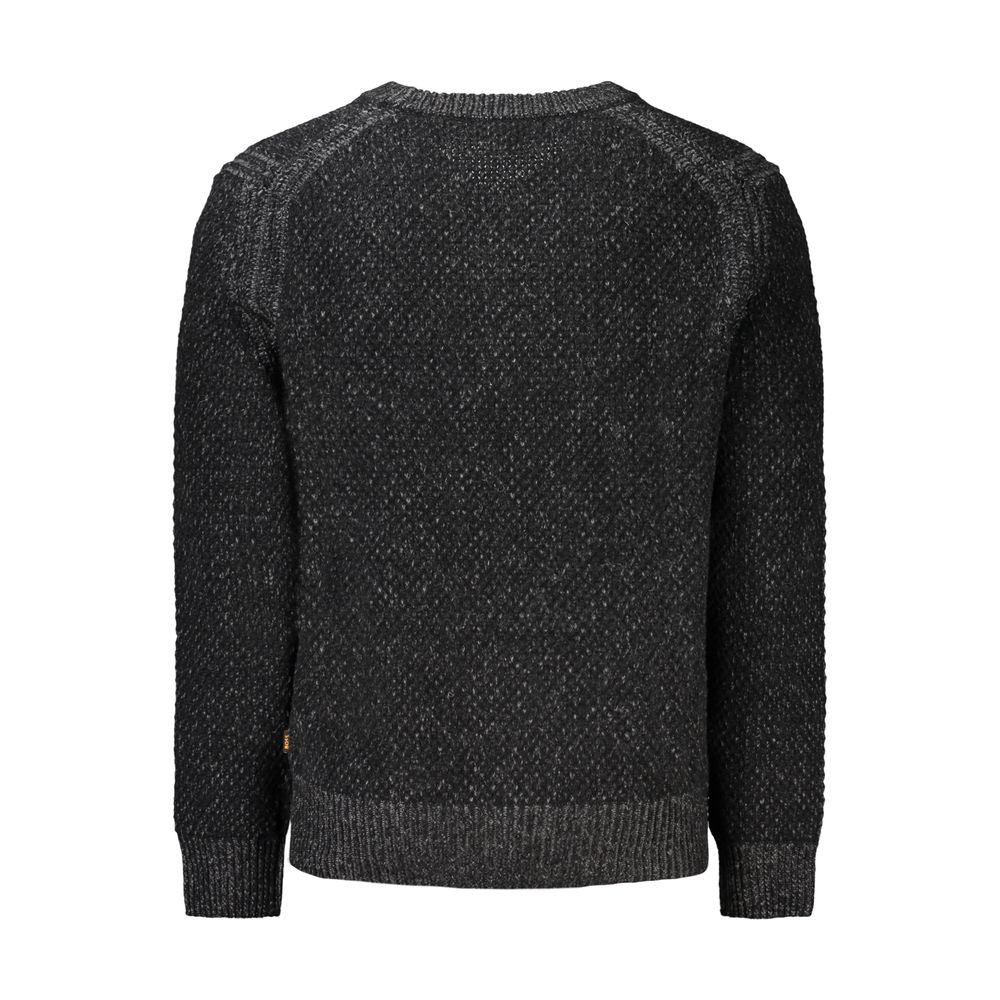 Hugo Boss Schwarzer Pullover aus Wolle für Männer