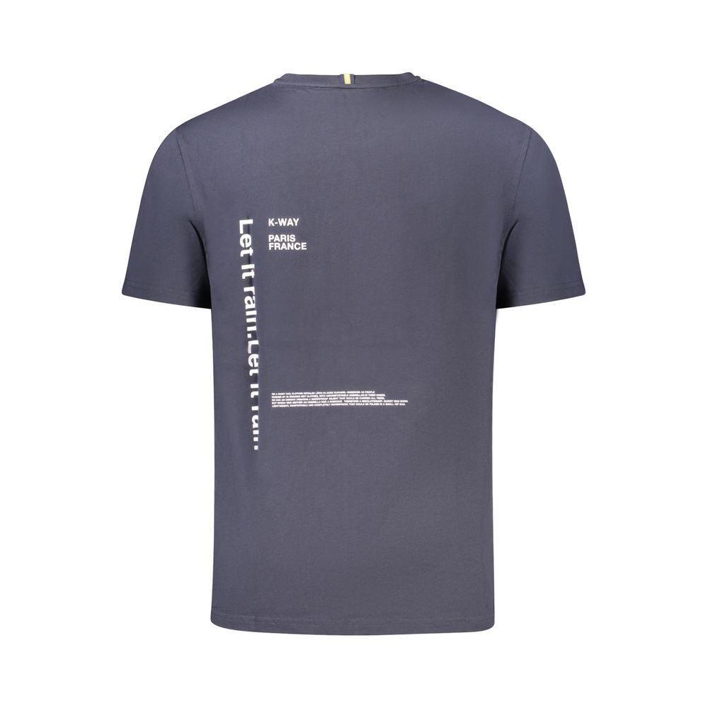 K-WAY Blau Baumwolle Männer T-Shirt