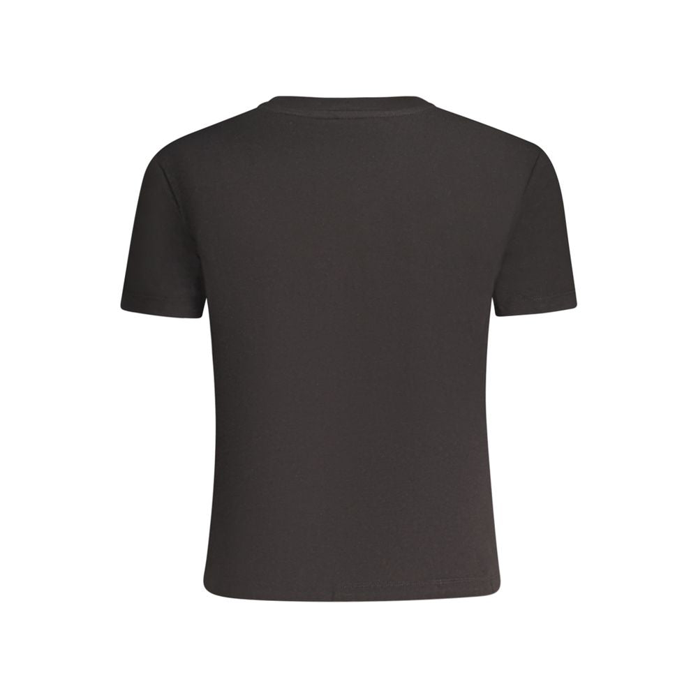 Calvin Klein Schwarzes Baumwoll-T-Shirt für Frauen