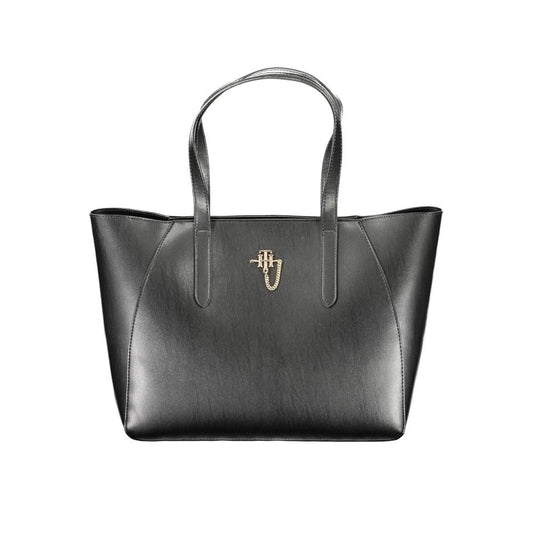 Tommy Hilfiger Schwarz Polyethylen Frauen Handtasche