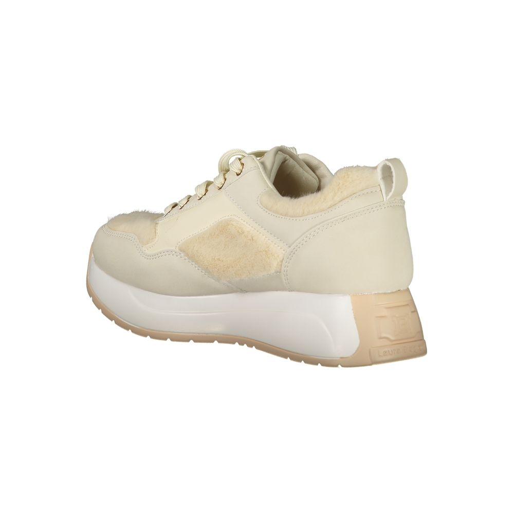 Laura Biagiotti Beige Polyethylen Damen Sneaker