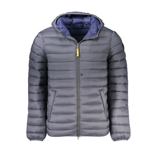 Armata Di Mare Graue Polyamid Herren Jacke