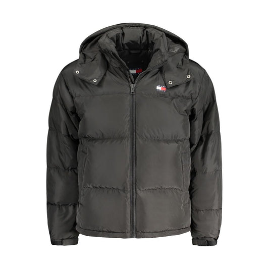 Tommy Hilfiger Schwarze Polyester Herren Jacke