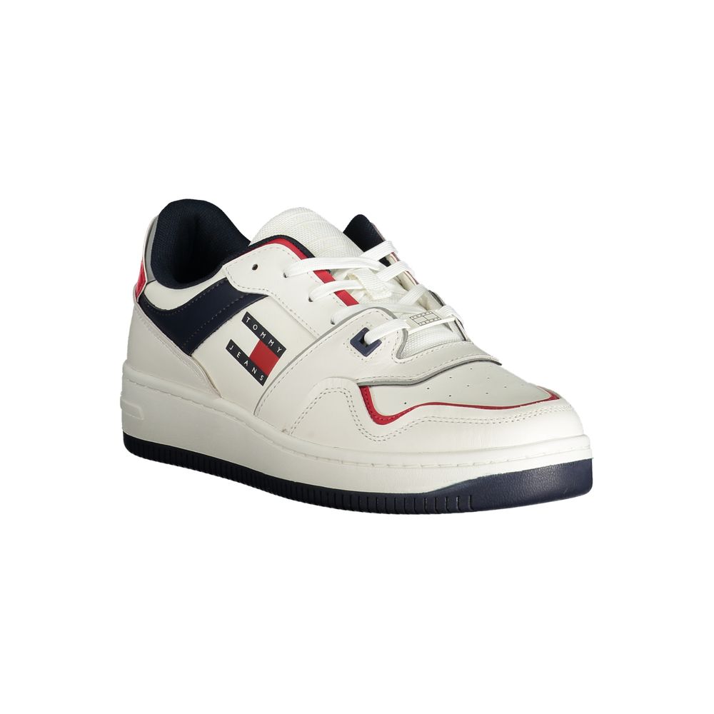 Tommy Hilfiger Weißes Leder Herren Sneaker