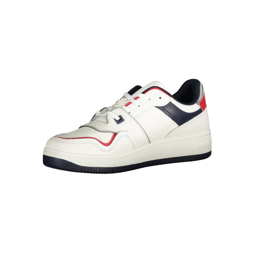 Tommy Hilfiger Weißes Leder Herren Sneaker