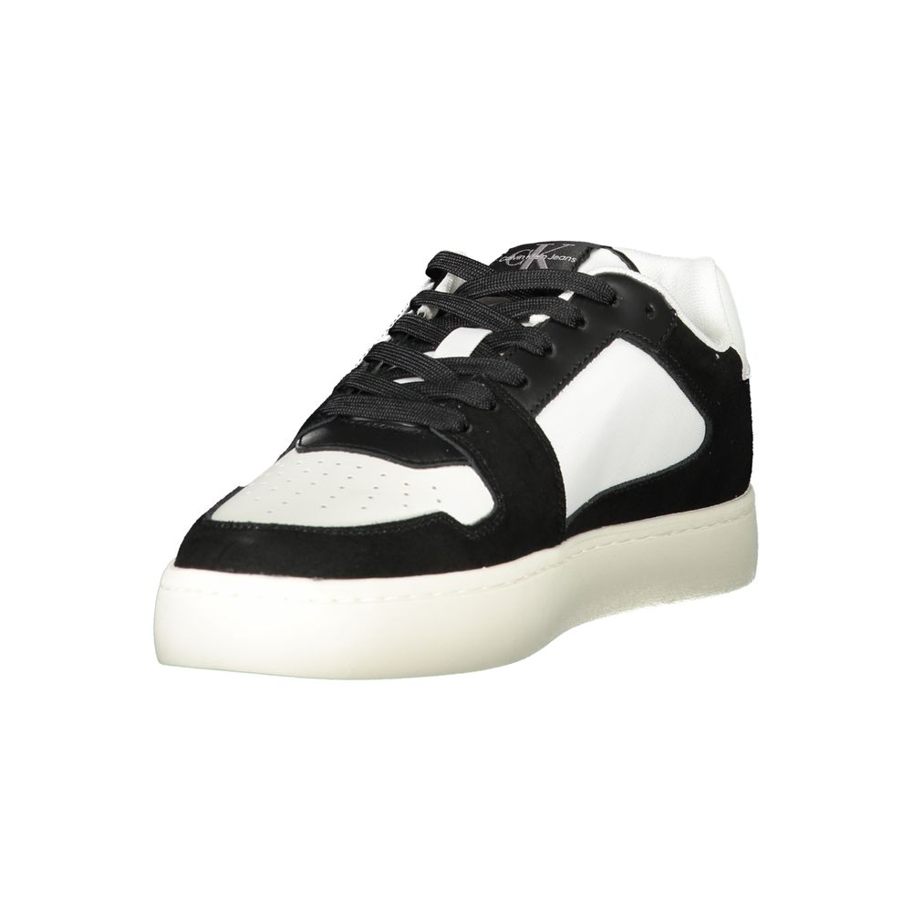 Calvin Klein Weißes Leder Herren Sneaker