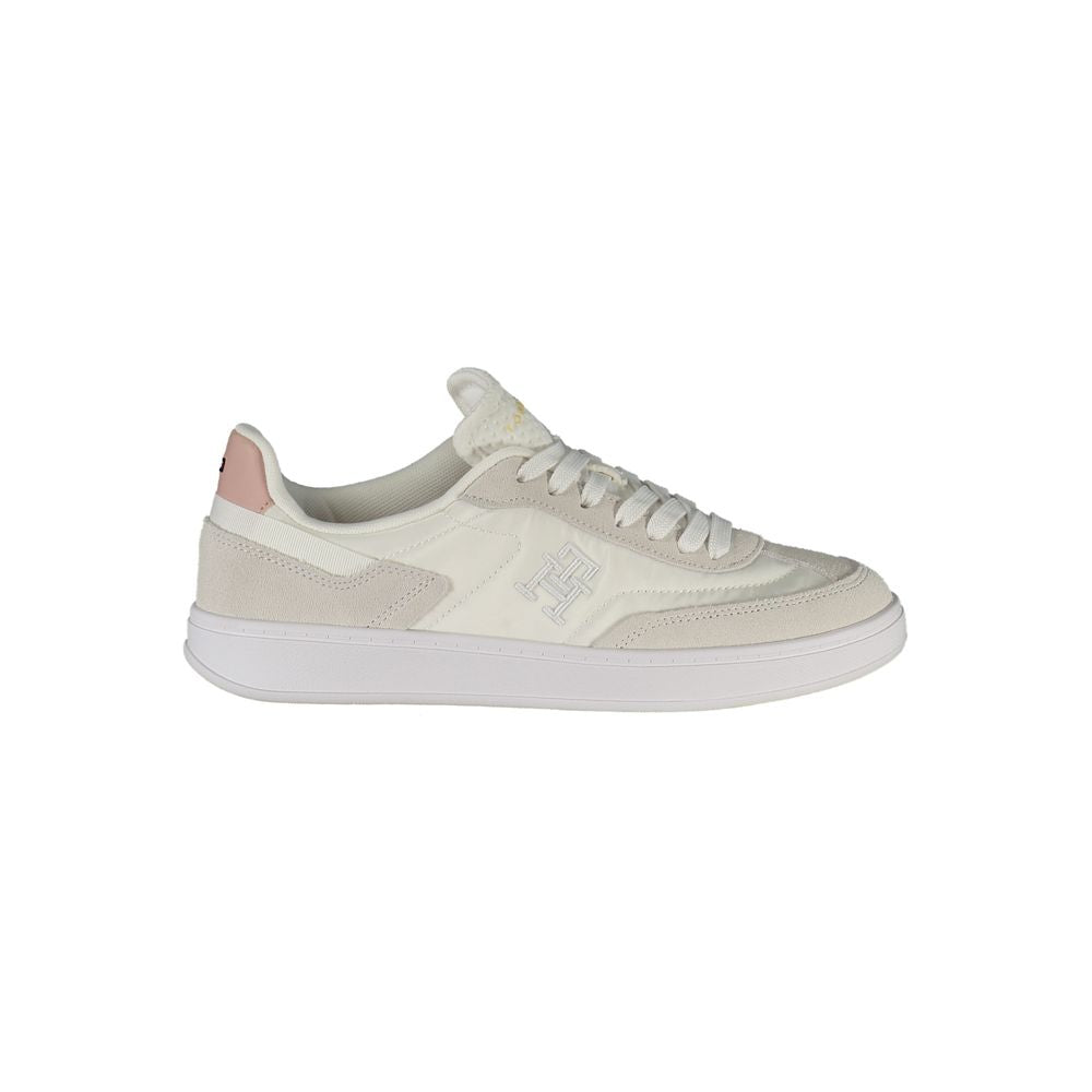 Tommy Hilfiger Weißes Polyethylen Damen Sneaker