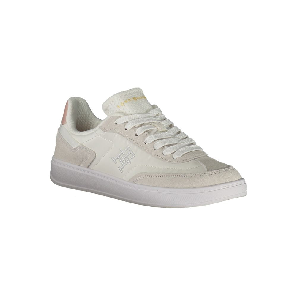 Tommy Hilfiger Weißes Polyethylen Damen Sneaker